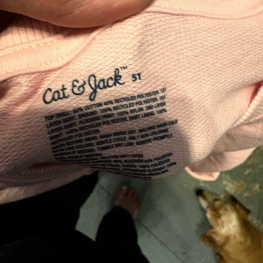 Cat & Jack Light Pink Kids Sweatshirt Top